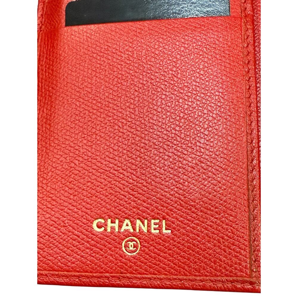 Chanel Red Caviar Long Flap Wallet - Picture 9 of 13